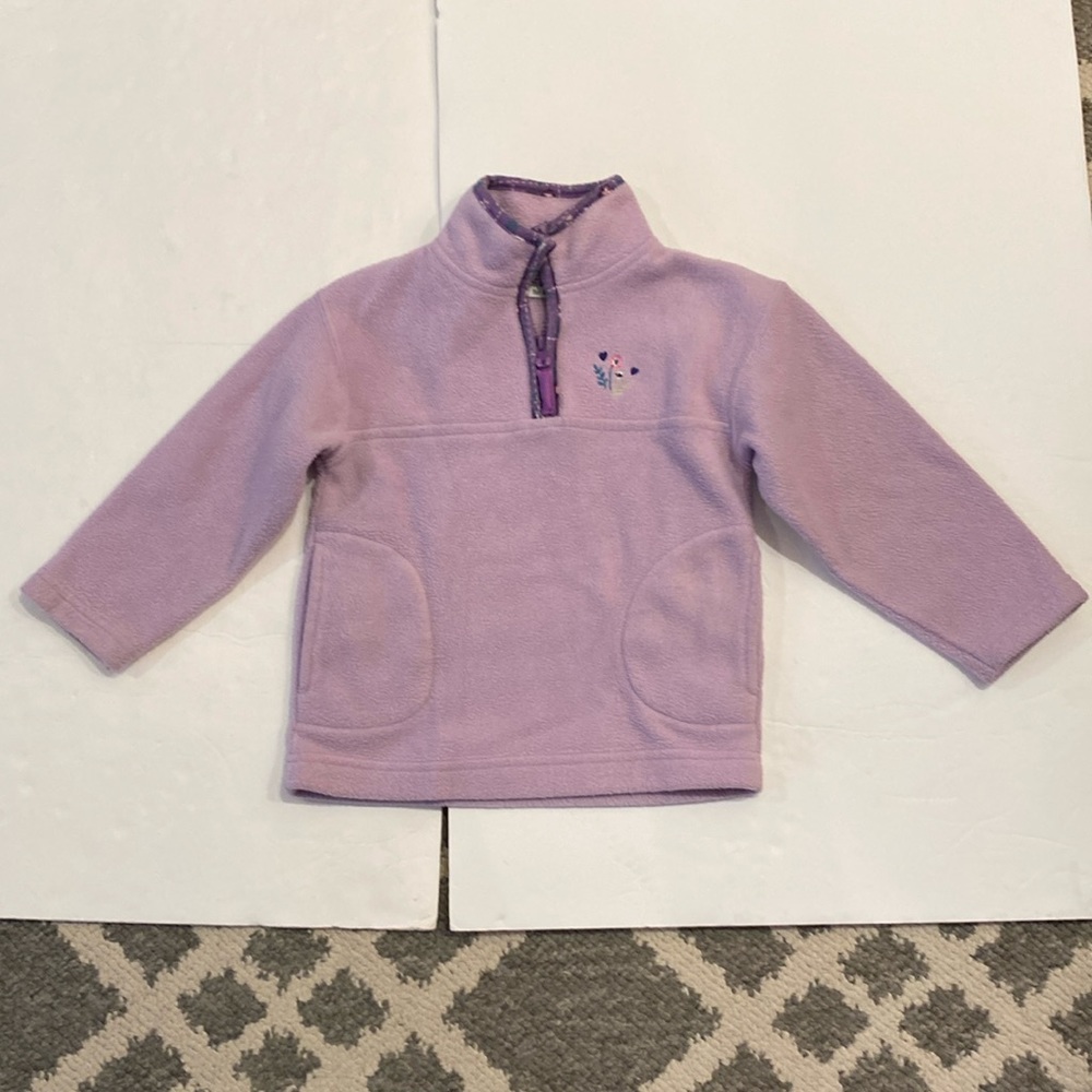 4/$20 Purple fleece pullover 4T xox